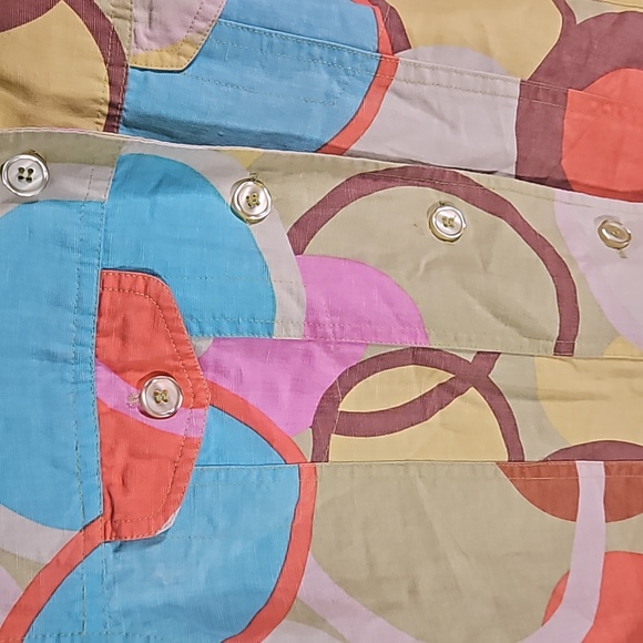 Transitions Linen/Silk Blend Lined Blouse Sz M - Picture 3 of 5